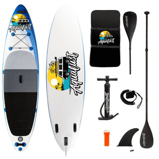 Aqualust 10'6" Inflatable SUP Paddle Board Package