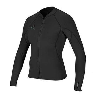 O’Neill Women’s REACTOR 1.5mm front zip jacket wetsuit a00