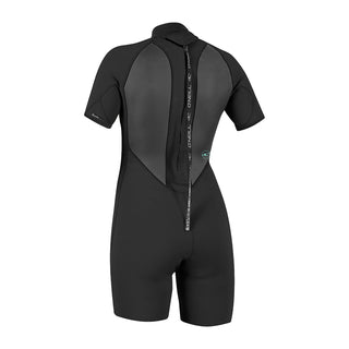 O’Neill Women’s REACTOR 2mm back zip S/S spring wetsuit