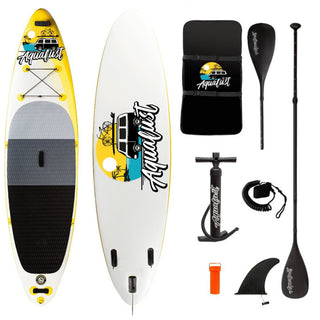 Lightweight, travel-friendly inflatable SUP in full package