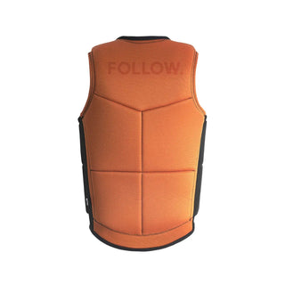 Follow Vest SECTION - Orange/Black
