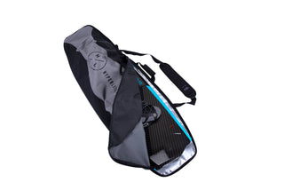 Protective red Hyperlite board bag grey