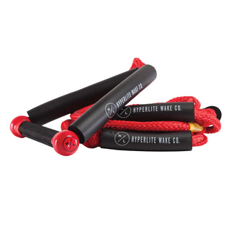 Hyperlite red handle for wakesurfing