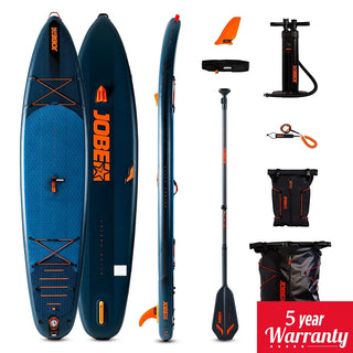 JOBE Duna Elite 11.6x31x6 inflatable SUP – Premium touring stand-up paddle board for stability, speed, and adventure on the water.