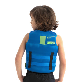 JOBE Neoprene Life Vest for Kids - Blue, prioritizing safety and comfort.