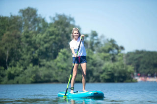 Durable and stable Yarra Teal inflatable paddleboard