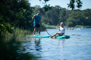 Durable and stable Yarra Teal inflatable paddleboard