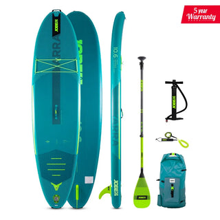 Yarra Teal 10'6" SUP with paddle, pump & backpack