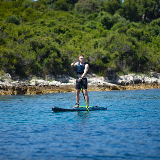 Durable and lightweight Jobe Aero Duna SUP Board 11.6 Package in Blue