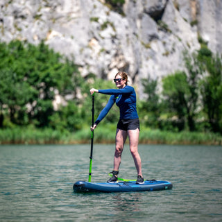 Durable and lightweight Jobe Aero Duna SUP Board 11.6 Package in Blue