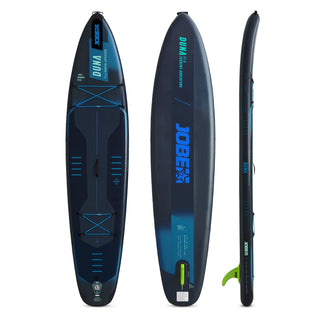 Durable and lightweight Jobe Aero Duna SUP Board 11.6 Package in Blue