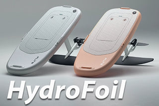 hydrofoil board in watersports shop