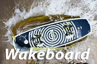 wakeboard wakeskate in watersports shop