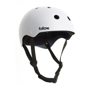Follow SAFETY FIRST helmet - White